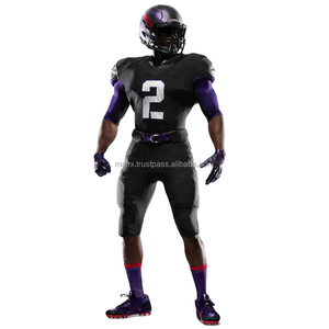 Camisetas de Fútbol Americano Transpirables y Personalizables con Estampado por Transferencia de Calor, 100% Poliéster, Ropa Deportiva - Product Image 2