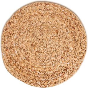 Salvamanteles Clásico de Jacinto de Agua Natural, Tejido a Mano, Ecológico, Tamaño Personalizable, Accesorios de Cocina y Comedor - Product Image 5