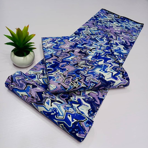 Tissu africain imprimé wax Ankara de haute qualité 100 % coton, pagne hollandais personnalisé à motifs vibrants pour tenues traditionnelles, vente en gros - Product Image 3