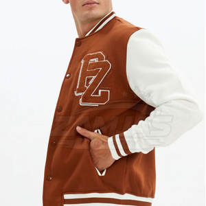 Veste d'hiver pour homme à manches longues, dernier design, haute qualité, best-seller, veste de baseball personnalisée - Product Image 2