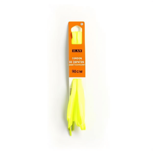 Ilan Shoelace 90Cm Fluorescent Yellow For Sneakers - Product Image 1