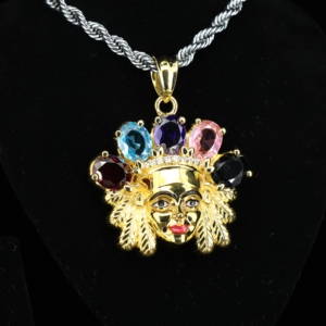 Deslumbrante Colgante de Plata de Ley 925 Chapado en Rodio con Topacio Azul Natural de Corte Ovalado, Certificado por GIA, Regalo para Mujer - Product Image 6