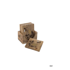 Premium Modern Round Shape Wooden <b>Coaster</b> for Home Hotel Office Use Item Best Quality Serving <b>Drinks</b> <b>Coaster</b> - Product Image 1