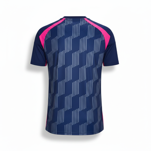Ensembles de maillots de football personnalisables, shorts, 100% polyester, séchage rapide, impression par transfert thermique, services OEM, unisexe, adulte, grande taille - Product Image 2