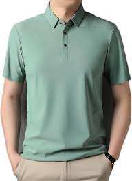 Camiseta Polo de Verano para Hombre, de Polialgodón, Deportiva, con Cuello, Absorbente de Humedad, Uniforme Deportivo - Product Image 3