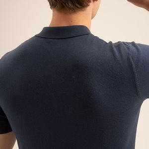 Chemises à logo personnalisé en coton de haute qualité pour hommes Polo en polyester pour hommes à séchage rapide Polos respirants de haute qualité - Product Image 5