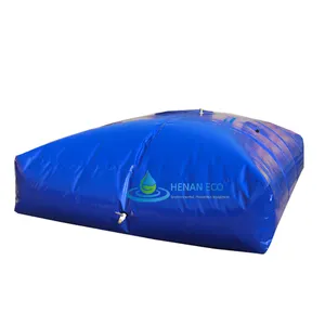 Collapsible PVC water storage tank with a capacity of 10,000 liters