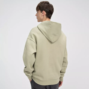 Sweat-shirts à capuche unis pour hommes à prix abordable, personnalisables avec logo, en polaire chaude pour l'hiver, vente en gros - Product Image 3