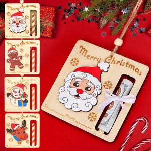 8 Porta Soldi Natalizi Winter Paradis, Eleganti Porta Biglietti con 4 Design Unici per Decorazioni Festive - Product Image 1