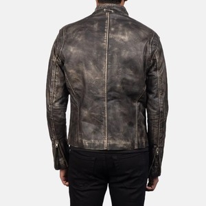 High Quality Fashion Men's Custom Leather Eco-Friendly Breathable Windproof Winter Jacket/Pakistan Leather Jackets <b>Maximize</b> - Product Image 5