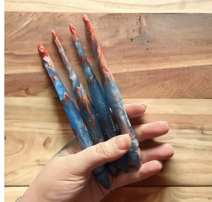 Latest Resin Handmade <b>Crochet</b> <b>Hooks</b> Knitting Needles <b>Hooks</b> Premium Standard Quality Made In India - Product Image 3