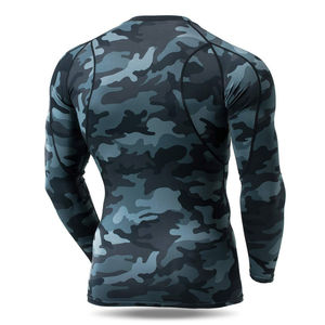 Nouvelle arrivée, t-shirt de compression respirant à séchage rapide pour hommes, OEM, vente en gros, haute qualité, fabriqué au Pakistan - Product Image 2