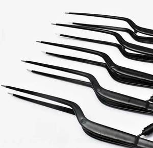 Pinces bipolaires manuelles à baïonnette US, isolées, réutilisables, avec câble en silicone, ensemble d'instruments chirurgicaux pour la chirurgie générale - Product Image 5