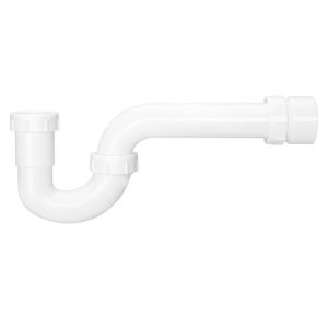 Kit scarico lavello a P da 1 1/2 pollici con adattatore filettato, guarnizioni in TPU anti-perdita e scarico in plastica PP per lavabo - Product Image 5