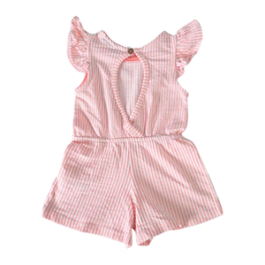 Best Eco-Friendly Breathable Summer Jumpsuit <b>Romper</b> Top Quality Girls <b>Romper</b> Girls Ruffle Sleeve Knitted - Product Image 2