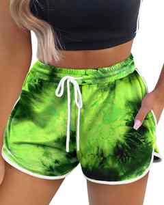 Pantalones Cortos Deportivos para Mujer, con Tela Elástica de Recuperación Dinámica, Silueta Ajustada, Impresión por Sublimación que Mejora el Rendimiento - Product Image 5