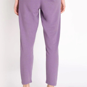 <b>Women</b> Fleece Printed Pants Cotton Polyester Streetwear <b>Joggers</b> with Side Pockets Breathable Quick Dry New Arrival OEM Wholesale - Product Image 2
