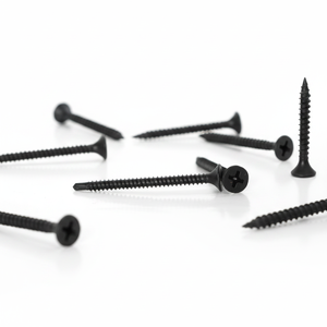 Tornillos Métricos de Acero al Carbono Negro Clase 8.8, Rosca Gruesa, Cabeza Pan, Acabado Fosfatado para Fijación de Paneles de Yeso - Product Image 5