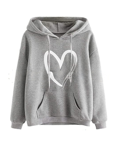 Sudadera con Capucha Extra Grande para Mujer, Diseño Personalizado en la Parte Delantera, Felpa Transpirable de Alta Calidad, Estilo Urbano, Tejido de Punto - Product Image 2