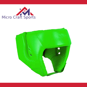 Professional Boxing Head Guard Pu Leather Face Protection Durable Adjustable Design Eco-Friendly Customizable Sports Gear - Product Image 3