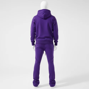 Vêtements d'entraînement sportifs respirants et légers pour hommes grandes tailles en 100 % coton avec cordon de serrage – Collection automne – Vente en gros - Product Image 2