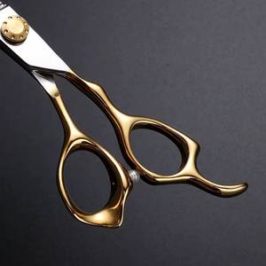 Ciseaux de coiffure professionnels Morje pour la coupe des cheveux, 28 dents, acier inoxydable 4Cr13, légers, réutilisables, manche long, pointe acérée - Product Image 4