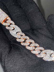 Pulsera Cubana Iced Out de Plata 925 con Moissanita, Estilo Diamante, Hip Hop Bling, Joyería de Calle, Regalo - Product Image 3