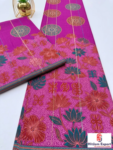 Tela Africana de Algodón Estampada con Cera, Estilo Isleño, Material para Ropa, de Hitjem Export, Popular en África y Europa - Product Image 3