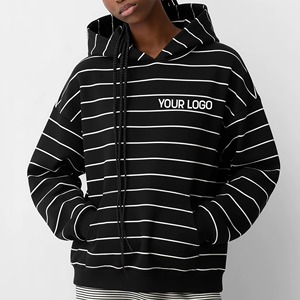 Sweat-shirt à capuche imperméable en molleton 100 % coton pour femme, design décontracté, tissu respirant, sans doublure, idéal pour l'hiver - Product Image 1