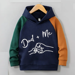 เสื้อแจ็คเก็ตมีฮู้ดสำหรับเด็กผ้าฟลีซแบบสวมหัวสำหรับฤดูหนาว - Product Image 4