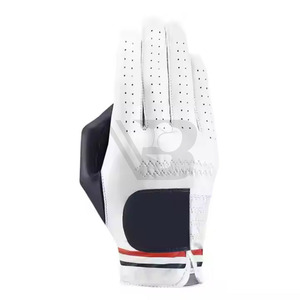 Guantes de Golf de Piel de Oveja de Primera Calidad para Hombre, Más Vendidos, Tejido Transpirable con Logotipo Personalizado, Estilo Americano - Product Image 3