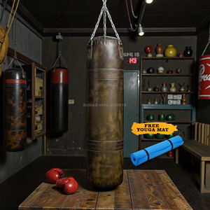 Sac de frappe en PU robuste pour l'entraînement au kickboxing et au MMA - Product Image 1