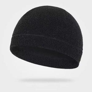 Manufacturer Custom Design Fleece Skull <b>Cap</b> Satin Lined Thermal Winter Running Beanie Cycling Skull <b>Caps</b> for Men <b>Women</b> - Product Image 3