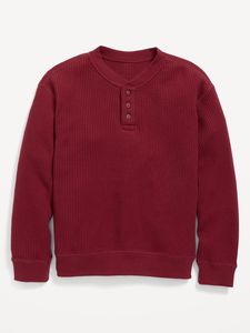 Camiseta Henley de Manga Larga para Hombre, Negra, de Algodón Tejido, Corte Regular Informal, Logotipo Frontal Sólido, Diseño Transpirable con Cuello Redondo - Product Image 5