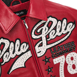 Chaqueta de Cuero Personalizada de Moda para Hombre, Diseño de Parches con Cuello Alto para Invierno, Ecológica, Impermeable, Reversible y Transpirable - Product Image 2