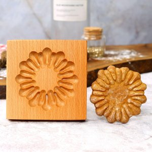 Molde para pastelitos en forma de corazón, buen precio, moldes de madera hechos a mano para galletas, excelente calidad, molde para repostería. - Product Image 2