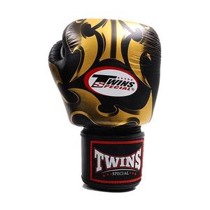 Guantes de Boxeo Profesionales de Alta Calidad, Impresos Digitalmente, Hechos con Cuero Genuino de Vaca para Muay Thai - Product Image 3