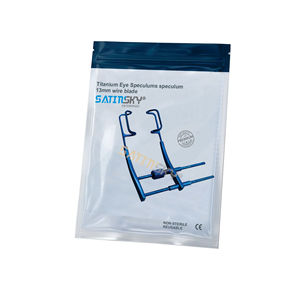 เครื่องมือผ่าตัดตาแบบปรับได้ ไทเทเนียมอายสเปคูลัม ขนาด 13 มม. ใบมีดแบบลวด ใช้ซ้ำได้ คุณภาพสูง ได้รับมาตรฐาน CE - Product Image 1