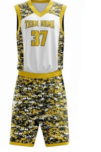 Uniformes de Baloncesto Personalizados Unisex de Nueva Temporada 2026, MOQ Bajo, Conjuntos de Camisetas Impresas, Transpirables, que Absorben la Humedad, Antibacterianos y de Secado Rápido - Product Image 2