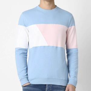 Sudadera Básica Transpirable de Alta Calidad con Cuello Redondo para Hombre, Talla Grande, Mezcla de Algodón, Secado Rápido, Logotipo Personalizado, Venta al Por Mayor - Product Image 1