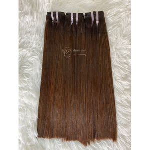 Pelucas de cabello humano vietnamita liso sin procesar para mujer, extensiones de cabello humano con encaje frontal - Product Image 5