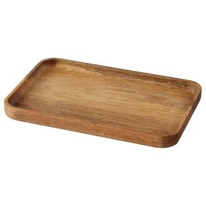 Bandeja de Servir Moderna de Madera con Asas Metálicas, Ecológica, Apta para Lavavajillas, Tamaño/Color/Diseño Personalizables para Restaurantes, Hoteles y Hogar - Product Image 4