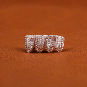 Grillz Diamant Scintillant Personnalisé – Capuchons Dentaires Hip Hop Tendance avec Artisanat de Qualité Supérieure - Product Image 4