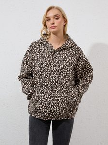 Sudadera con Capucha Vintage Lavada para Mujer, Corte Holgado, Estilo Urbano, con Logo Personalizado, Estética Clean Girl - Product Image 5