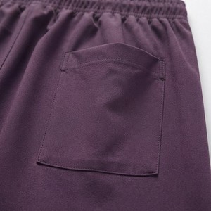 Men's Purple Quick Dry Athletic <b>Shorts</b> With Drawstring Waist And Side Pockets Casual Bermuda Length Sports Wear - Product Image 6