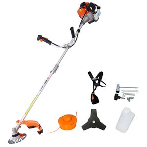 Decespugliatore a Benzina 52cc Multifunzione 3-in-1 con Accessori per Taglio Erba da 8 Pollici e Lama Metallica 3T da 10 Pollici per Lavori in Giardino - Product Image 1
