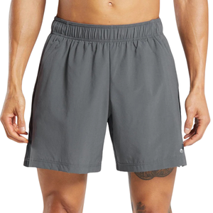 Pantalones Cortos Deportivos para Hombre, Ajustados, de 7 Pulgadas, Ligeros, para Entrenamiento, Running y Fitness, Color Gris - Product Image 4