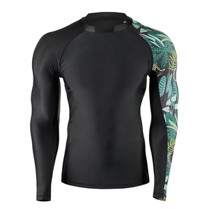 Créez votre propre rashguard à manches longues sur mesure, fabricant de rashguards personnalisés en taille plus, sublimation personnalisée - Product Image 5