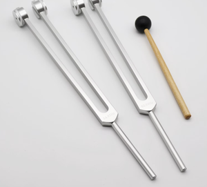 Par de diapasones de resonancia Schumann de Mars International: con peso, 54.81Hz y 62.64Hz. - Product Image 1