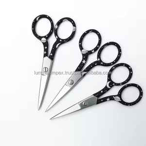 Tijeras de Belleza Multiusos de Acero Inoxidable de Tamaño Pequeño, Mango de Punta Fina, Curvas, para Bordado, Manualidades, Recorte de Barba, Cutículas y Cejas - Product Image 5